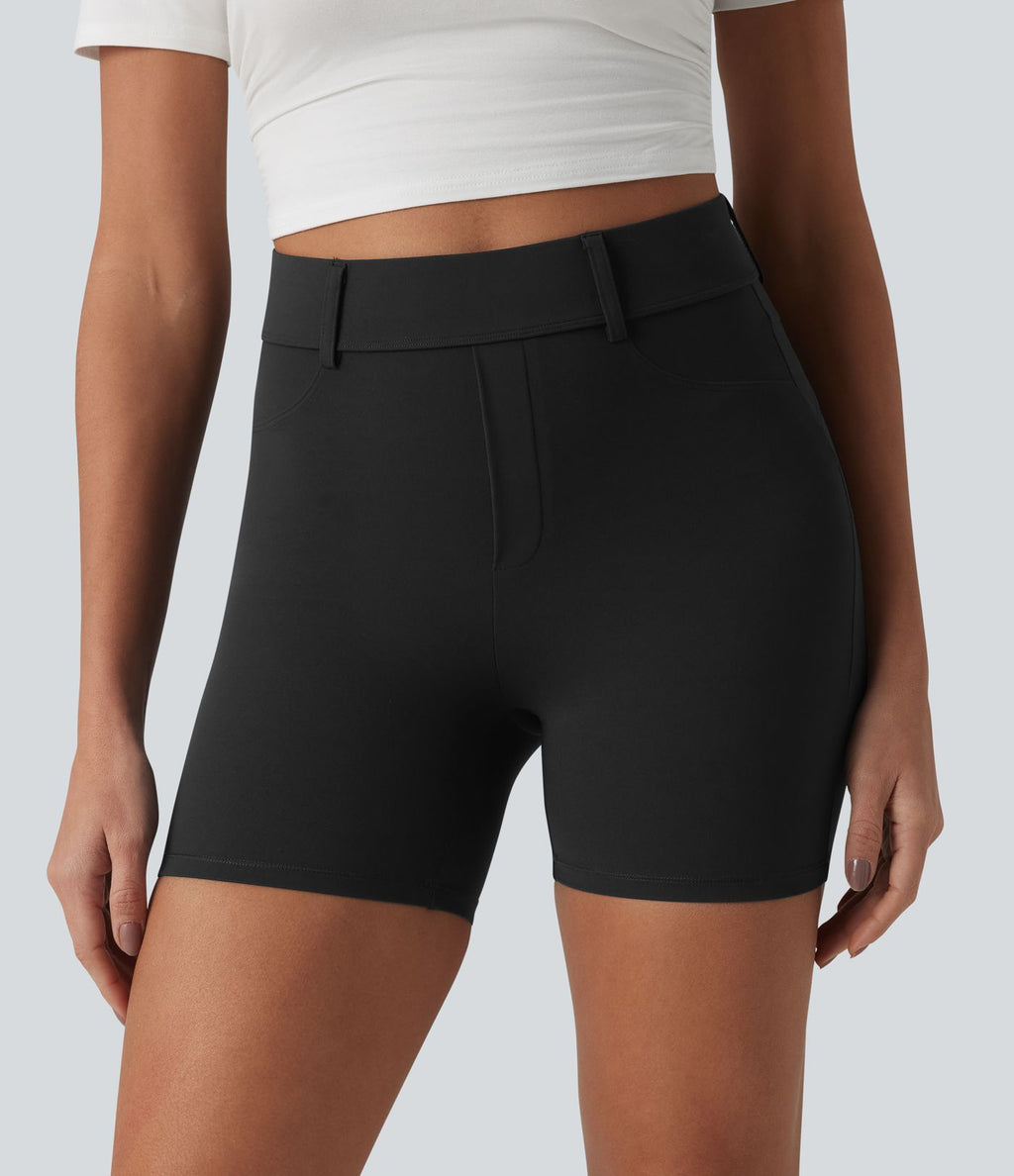 Halara UltraSculpt™ Cycliste casual 12,5 cm taille haute avec poches