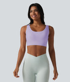 Brassière de sport Halara UltraSculpt™ maintien moyen dos nu avec boucle ajustable et brassière intégrée