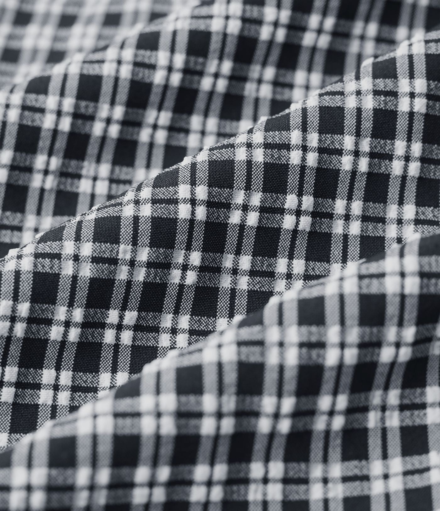 Pantalon casual coupe droite taille mi-haute vichy à cordon de serrage avec poches