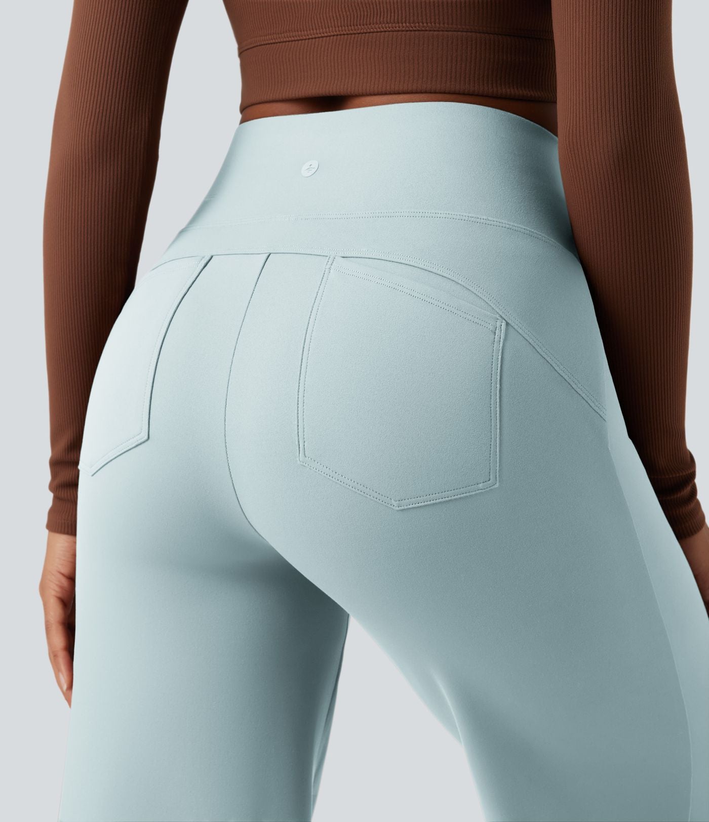 Pantalon yoga large gainant taille haute DayStretch avec poches