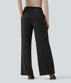 Pantalon de travail SpacerTek™ taille haute, jambe large, avec poches