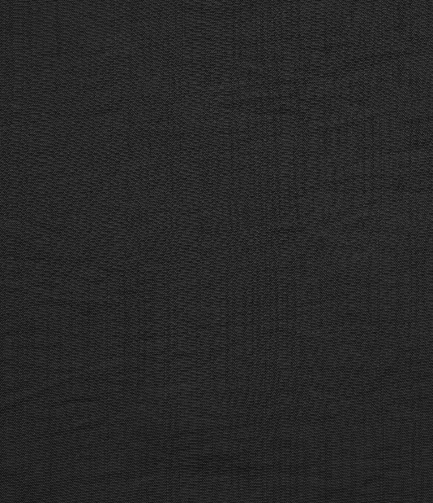 Chemise col V manches courtes aspect lin pour le bureau