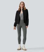 Legging 7/8 thermique gainant taille haute sans couture HeatCore OneForm Seamless Flow