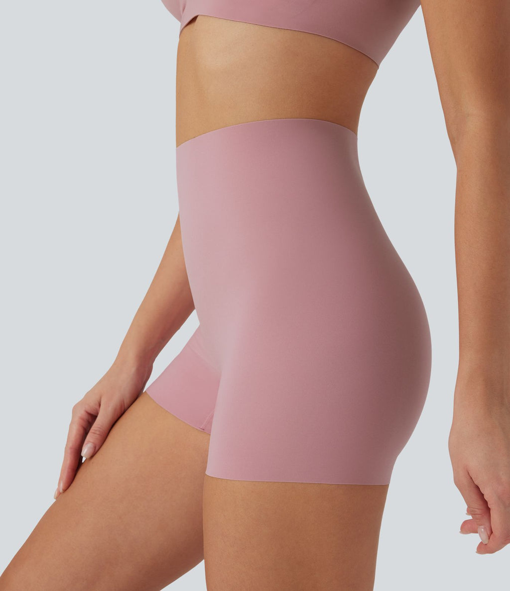 Short type boxer taille haute très extensible et doux pour la détente