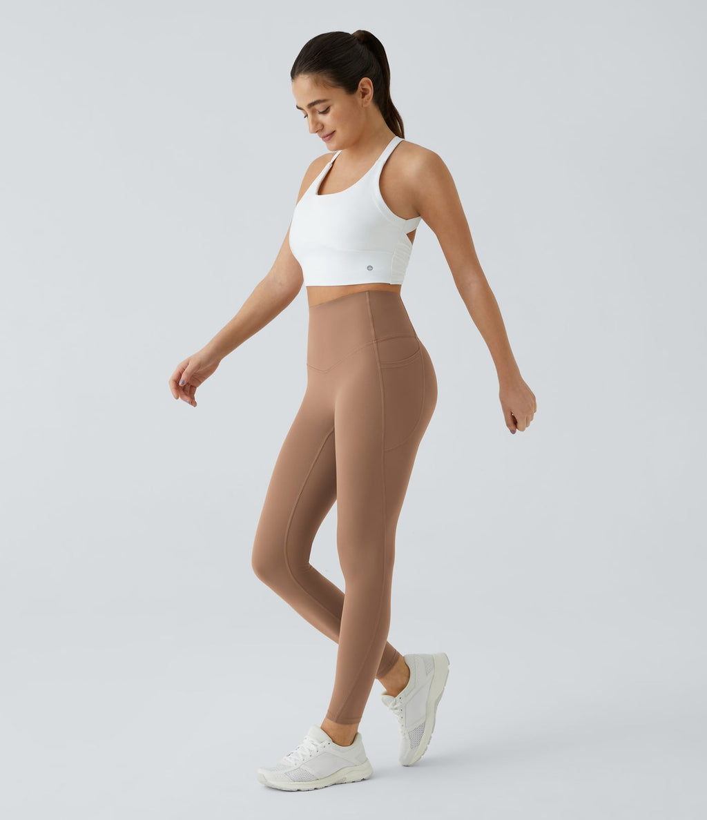 Legging d'entraînement gainant taille haute avec poches Halara UltraSculpt™