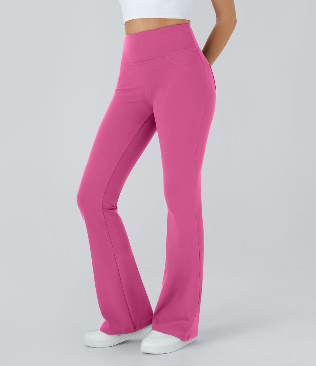 Legging yoga évasé taille haute DayStretch avec poches