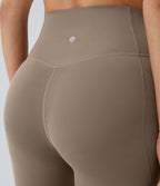 Legging corsaire d'entraînement gainant taille haute avec poches Halara UltraSculpt™