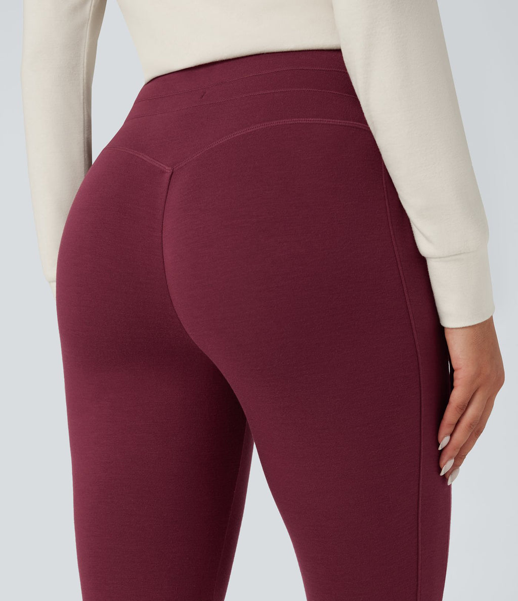 Jogging chauffant taille haute avec cordon de serrage Halara HeatCore avec poches