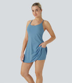 Robe de sport SoftlyZero™ Plush dos nu A-C