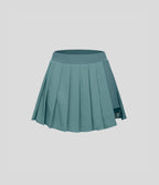 Breezeful™ Mini Jupe Soirée Plissée 2 en 1 Taille Haute Poche Latérale Boucle Réglable Séchage Rapide