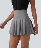 Jupe de tennis courte évasée 2-en-1 SoftlyZero™ Airy effet frais InstantCool taille haute avec poches, protection solaire UPF50+