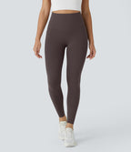 Legging d'entraînement gainant galbant taille haute avec poches Halara UltraSculpt™