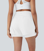 Short de yoga 2-en-1 SoftlyZero™ Airy taille très haute effet frais InstantCool 12,5 cm avec poches