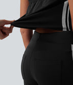 Combinaison casual bustier bandes latérales rayures à séchage rapide SoftlyZero™ QuickDry avec poches - Easy Peasy