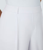 Pantalon de travail grande taille coupe droite taille haute Halara Flex™ DayStretch avec poches