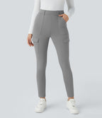 Pantalon cargo ajusté tailleur taille haute Halara Flex™ DayStretch avec poches