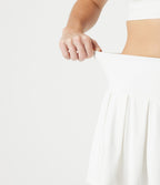 Jupe-short de tennis mini SoftlyZero™ QuickDry taille mi-haute gainante à plis avec poches