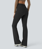 Pantalon 7/8 d'entraînement gainant galbant taille haute avec poches Halara UltraSculpt™