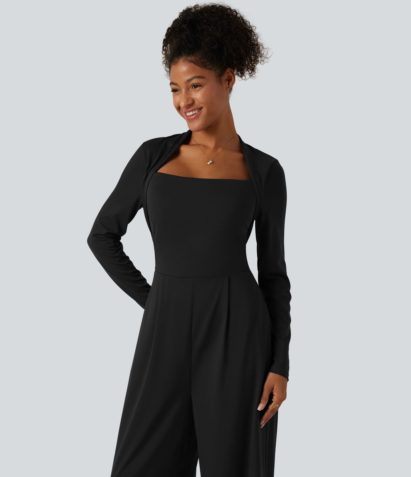 Combinaison large à manches longues avec brassière intégrée et poches - Édition Easy Peasy - Bonnets DD-F