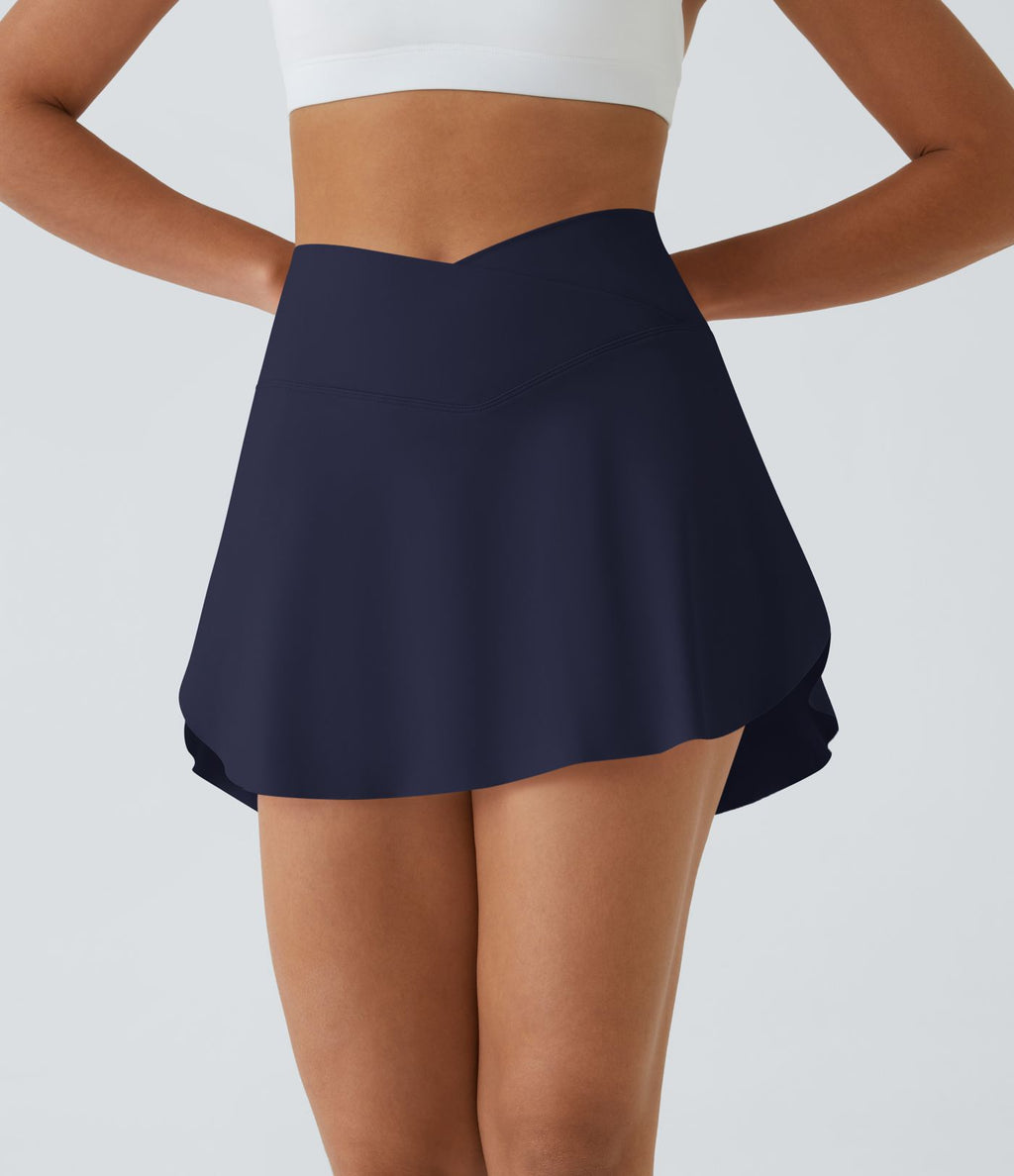 Jupe de tennis SoftlyZero™ Airy 2-en-1 avec poches latérales croisées effet frais InstantCool, Lucid, longueur allongée