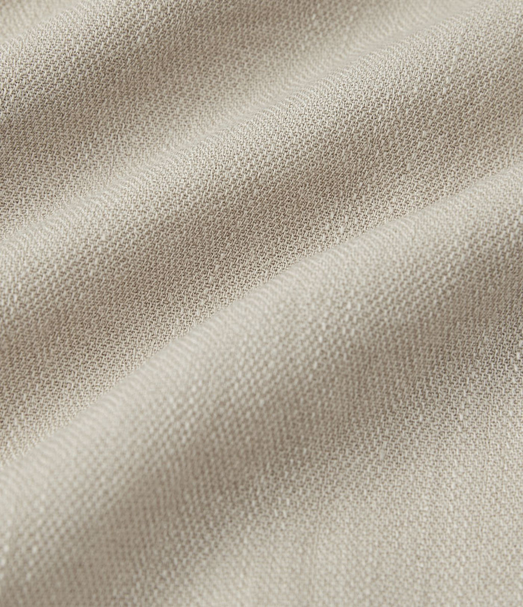 Jupe maxi effet lin taille haute avec fente à l’ourlet et poches