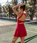 Robe de danse SoftlyZero™ Airy dos nu torsadé effet frais InstantCool, accès facile Easy Peasy, bonnets E-G