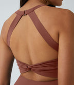 Robe Danse Sport Évasée Torsadée Dos Nu Plus Longue Easy Peasy Édition