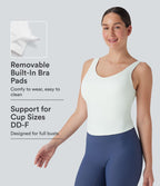 Débardeur course SoftlyZero™ Plush col V rembourré E-G