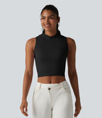 OneForm Seamless Flow Débardeur casual court à capuche sans couture