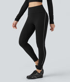 Legging de randonnée gainant taille haute réfléchissant avec poches - UPF50+ SoftlyZero™