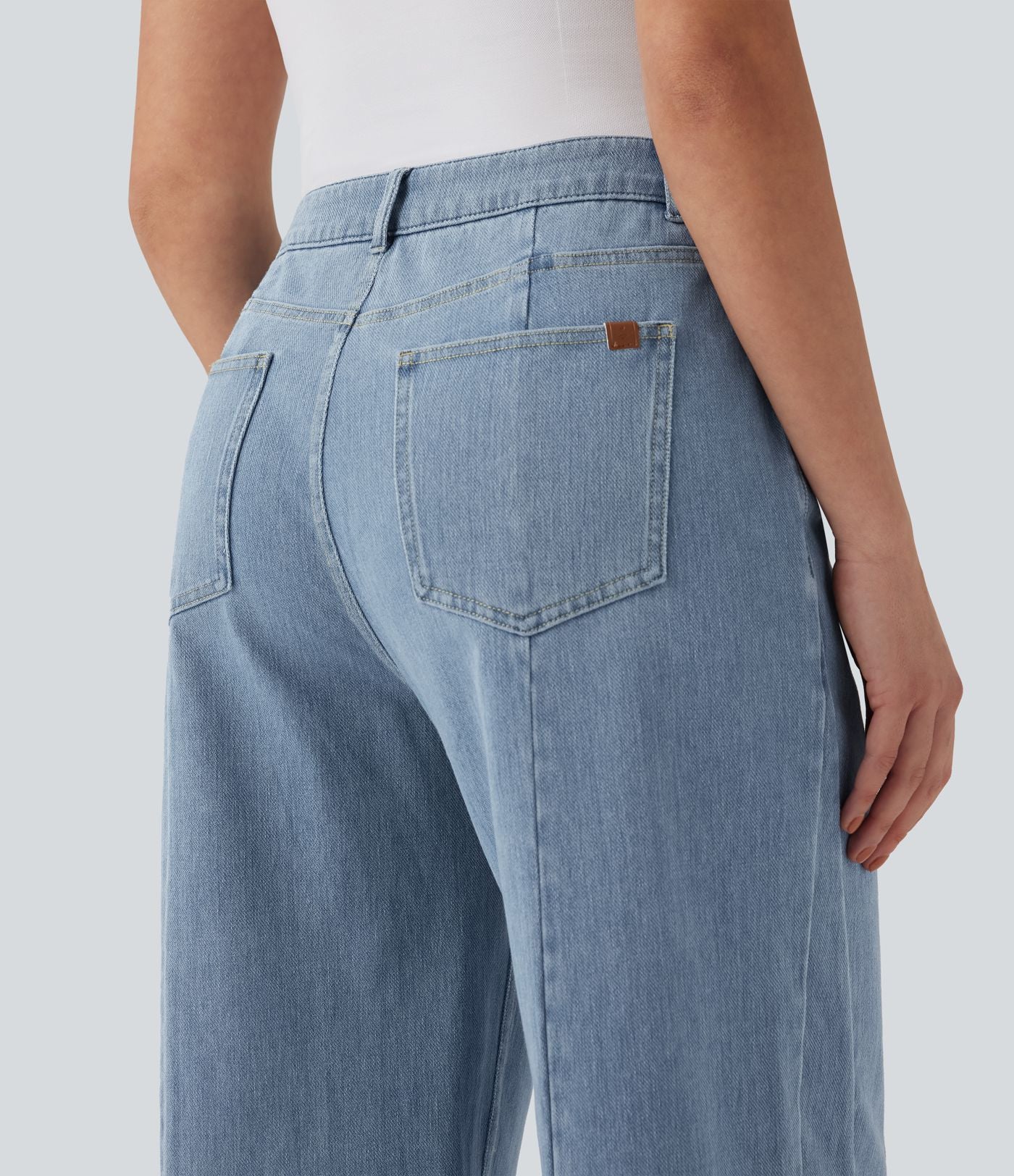 Jean large Halara Flex™ taille mi-haute avec poches