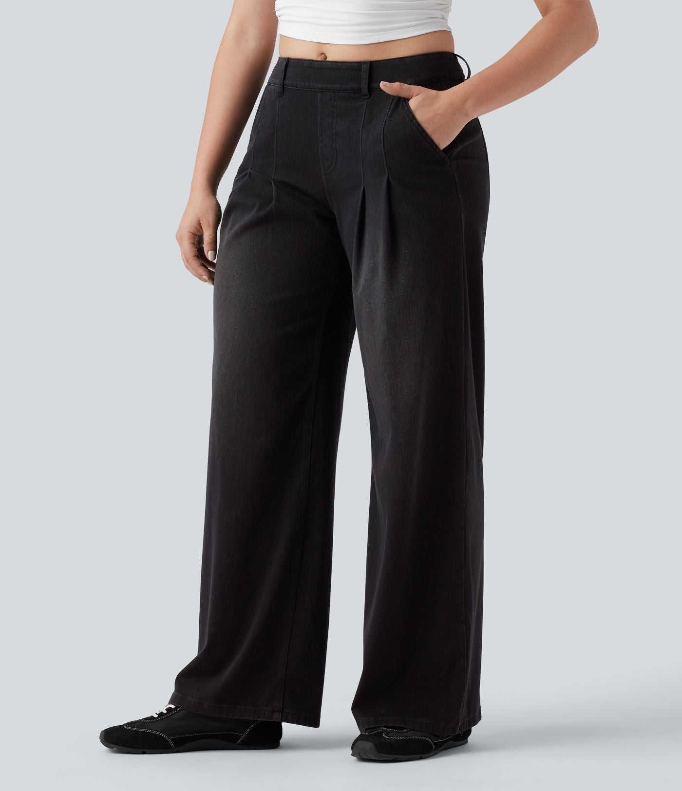 Jean large Halara Flex™ taille mi-haute avec poches
