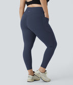 Legging d'entraînement gainant taille haute grande taille avec poches Halara UltraSculpt™