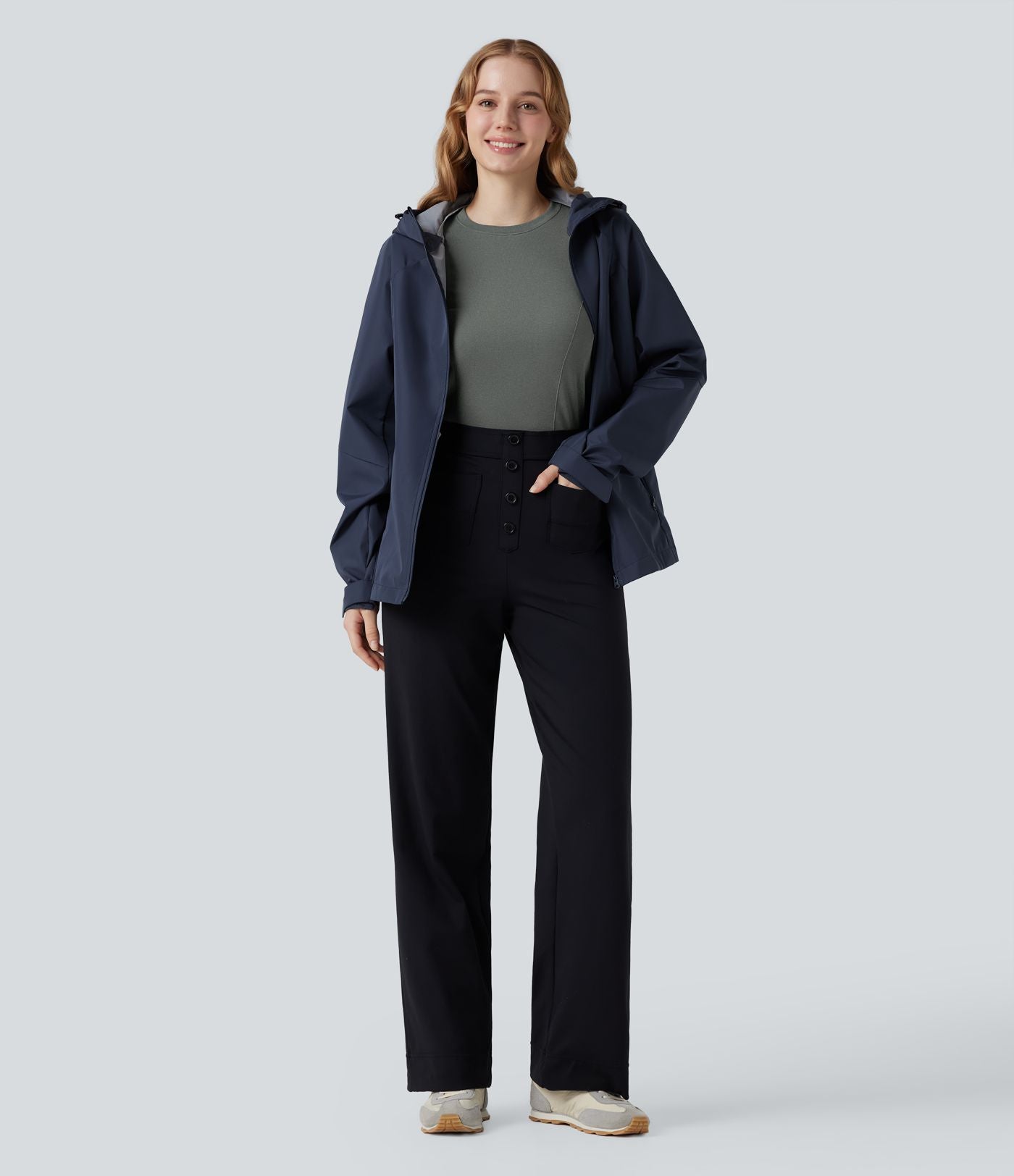 Haut thermique col rond à manches longues sans couture HeatCore OneForm Seamless Flow