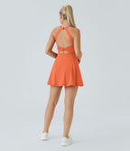 Robe de sport dos nu torsadée A-C