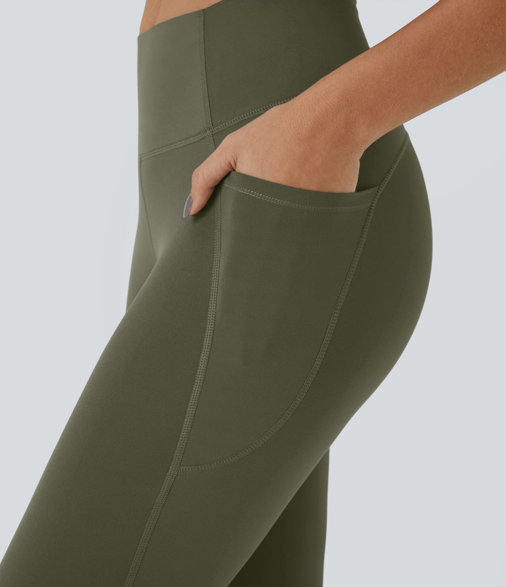 Legging d'entraînement gainant taille haute avec poches Halara UltraSculpt™