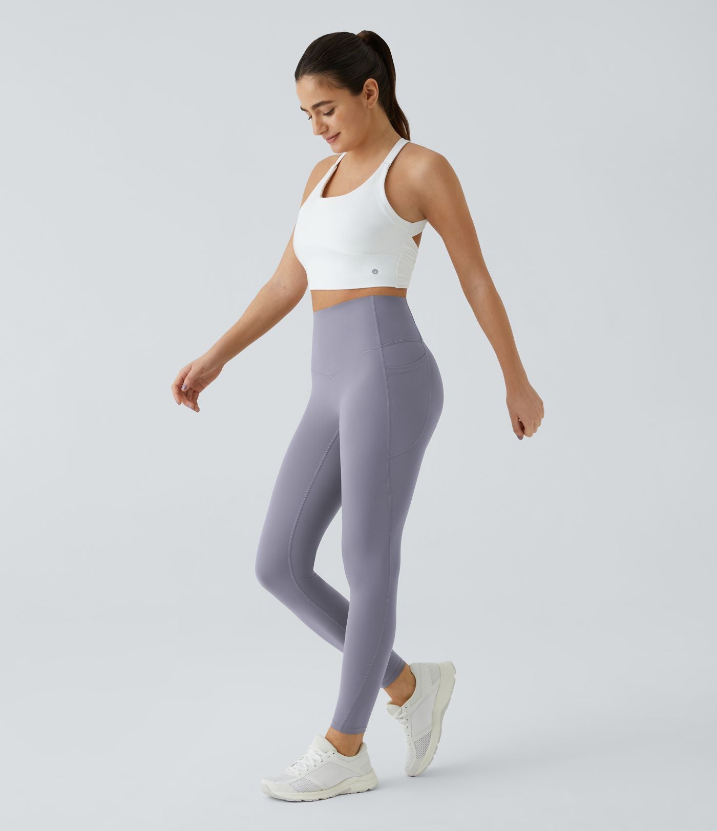 Legging d'entraînement gainant taille haute avec poches Halara UltraSculpt™