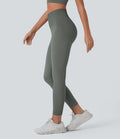 Legging d'entraînement gainant effet push-up taille haute côtelé doux sans couture OneForm Seamless Flow