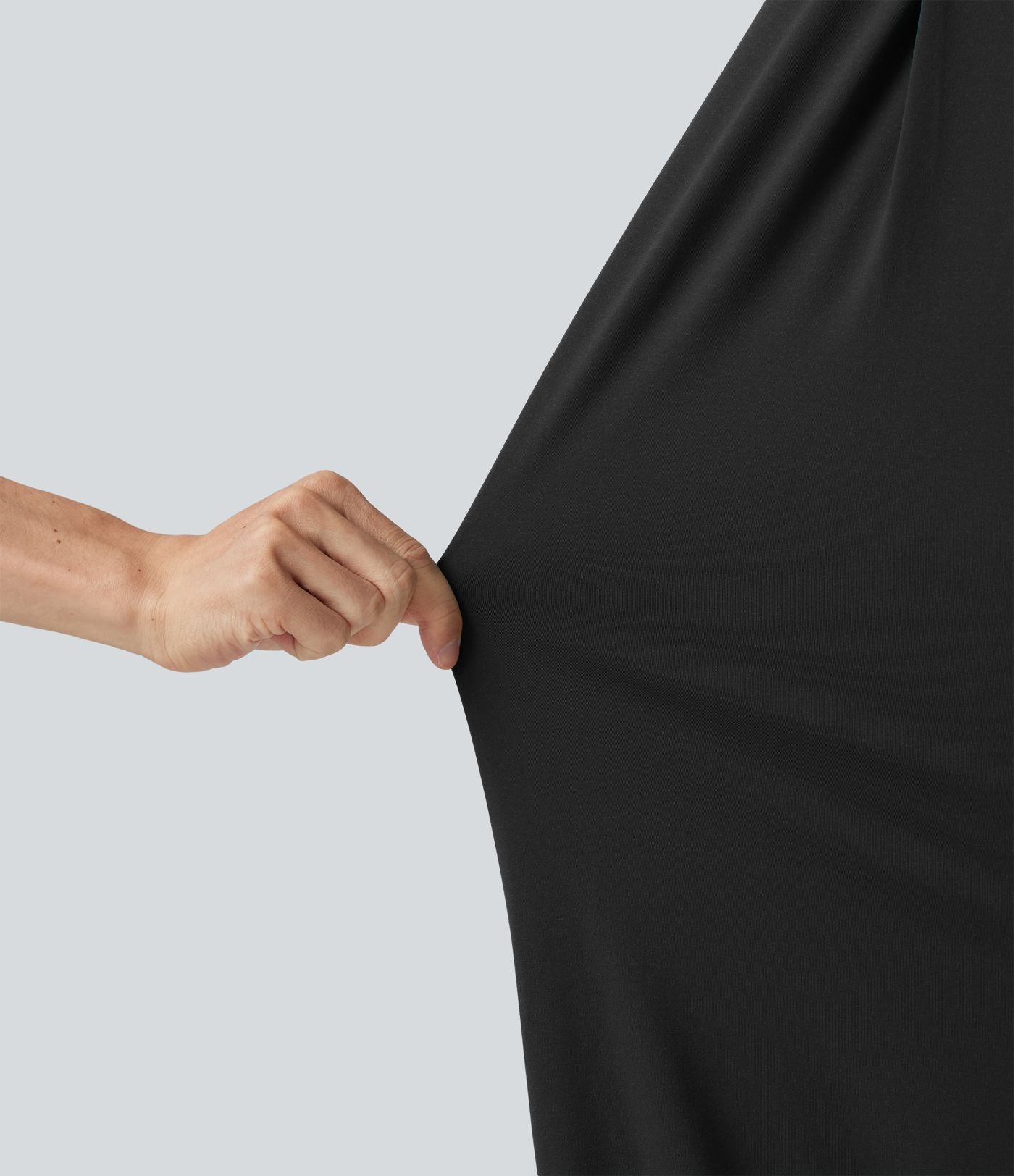 Combinaison grande taille à manches longues et jambes larges avec brassière intégrée