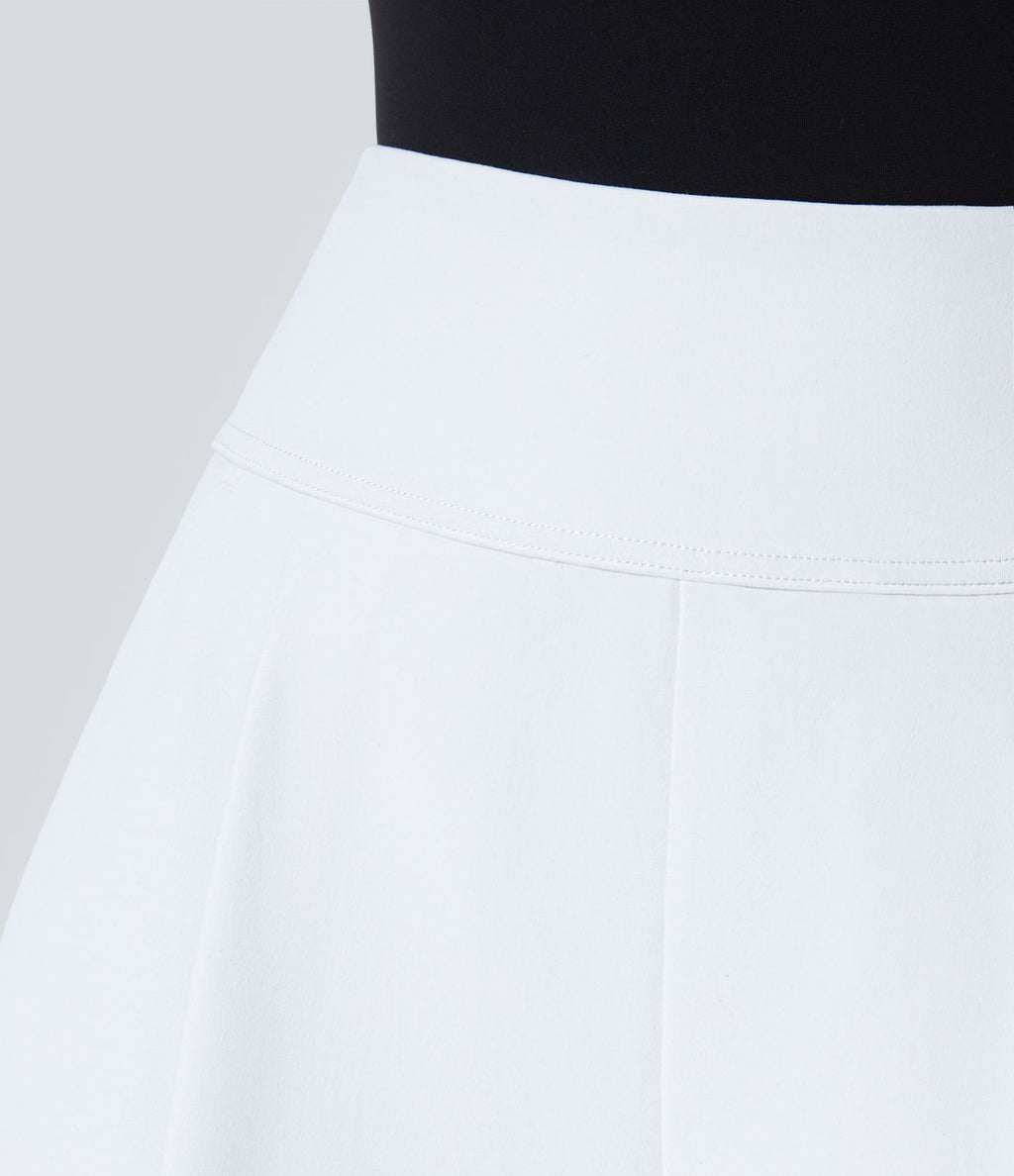 Short de travail large taille haute DayStretch avec poches