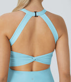Softlyzero™ Airy Robe Sport Torsadée Dos Nu Édition Easy Peasy
