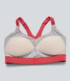 Soutien-gorge de sport d'entraînement SpeedWave™ soutien intermédiaire coques moulées perforé crochet réglable séchage rapide