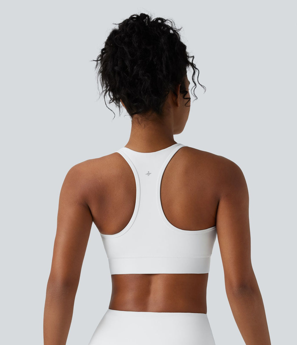 Brassière de sport entraînement Halara UltraSculpt™ soutien intermédiaire col V dos nageur bonnets A-C