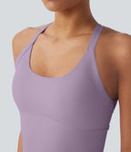 Débardeur yoga SoftlyZero™ Plush à découpes A-D