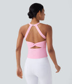 Débardeur yoga SoftlyZero™ Plush à découpes A-D