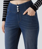 Jean bootcut taille haute Halara Flex™ avec poches