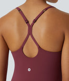 Softlyzero™ Airy Robe Sport Dos Nu Découpé Sangle Réglable Poche 2-en-1 Cool Touch Robe-Easy Peasy Edition-UPF50+ Plus Longue