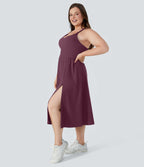 Robe Midi Casual Grande Taille Everyday - Lala Land