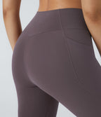 Patitoff™ 2.0 Legging Yoga Résistant Poils d'Animaux Taille Haute Croisée Poches Latérales