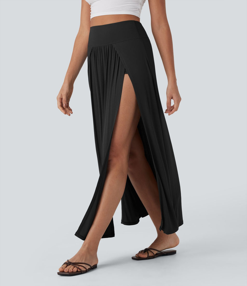 Legging 7/8 d'entraînement gainant galbant taille haute avec effet scrunch et poches Halara UltraSculpt™